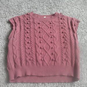 burnt orange debut vest small